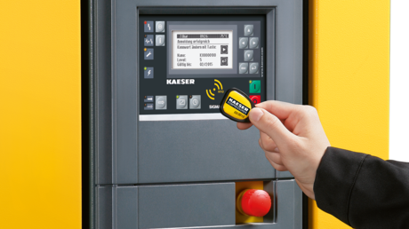 Inspección: Acceso mediante un chip de RFID